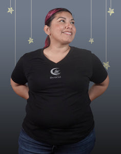 Nite Owl Plus Size Relaxed Fit Women's V-Neck