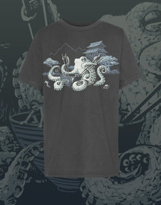 Octopus Ramen Youth Crew Neck