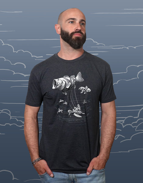 Sky Diver Men's Fitted Crew Neck