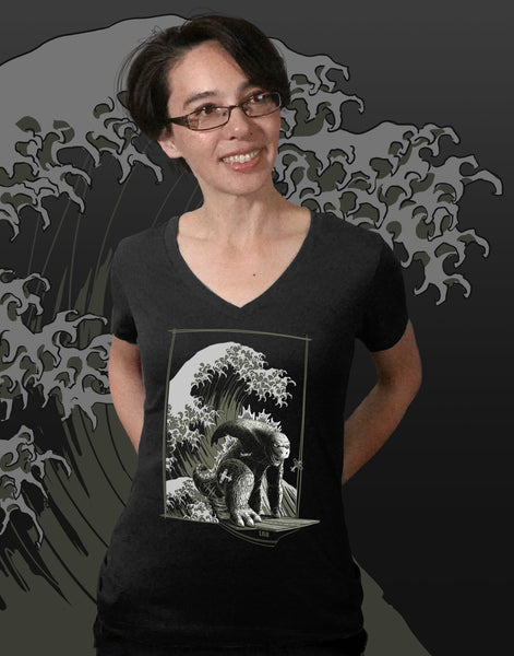 Tsunami Junior Women's Fitted V-Neck (New Fit)