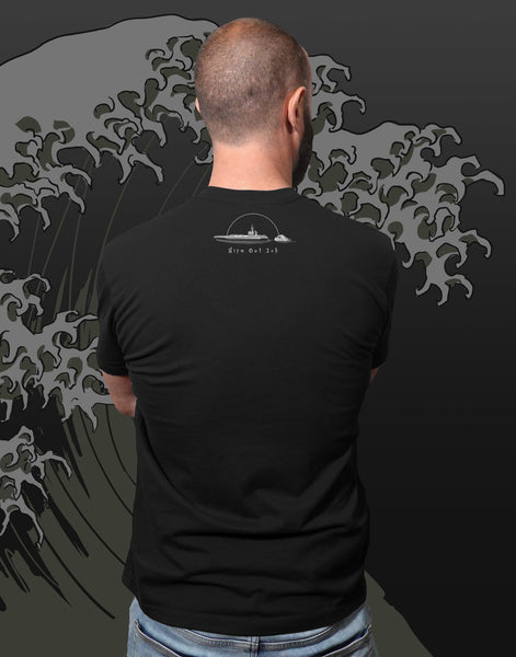 Tsunami Men's Fitted Crew Neck