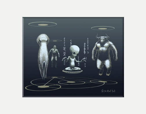 Alien DNA Art Print