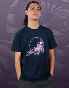 Cheshire Cat Men's Fitted Crew Neck