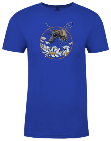 Honey Bee Men's Fitted Crew Neck