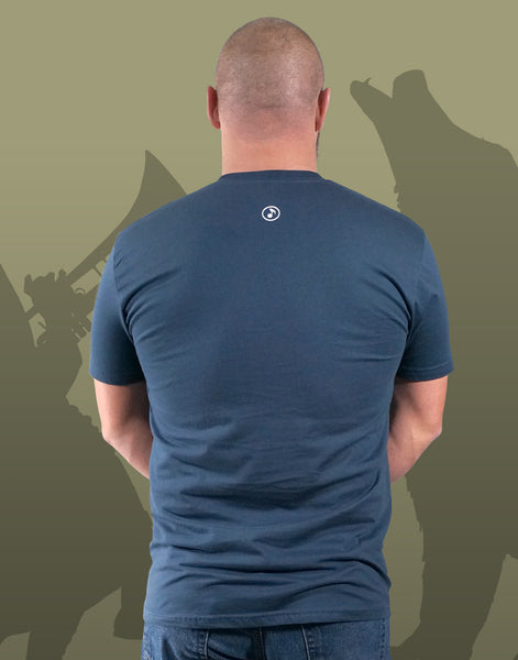Little Red Men's Fitted Crew Neck