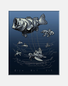 Sky Diver Art Print